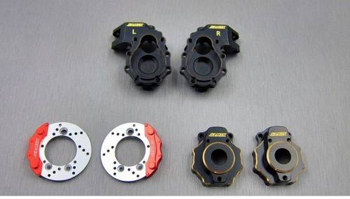 Samix SAM-trx4-4412C3 Tuning TRX-4 brass knuckle & portal knuckle cover SAMtrx4-4412C3 von Samix