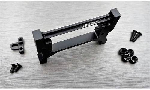 Samix SAM-trx4-6038 Tuning TRX-4 alum. black front cross adjustable servo brace SAMtrx4-6038 von Samix