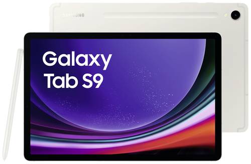 Samsung Galaxy Tab S9 WiFi 128GB Beige Android-Tablet 27.9cm (11 Zoll) 2.0GHz, 2.8GHz, 3.36GHz Qualc von Samsung
