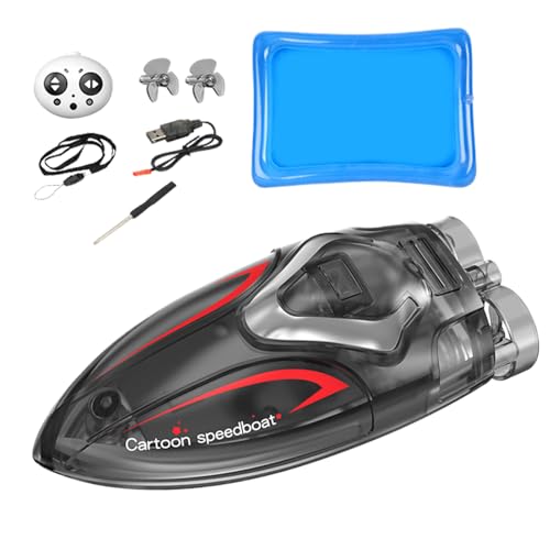 Samuliy RC Boot, Lernspielzeug U-Boot, 2,4 GHz Mini Manöver Speedboot, Tragbares Badespielzeug Für Badewanne Waschbecken Pool Zuhause Samuliy RC Boot, Lernspielzeug U-Boot, 2,4 GHz Mini Manöver Speedboot, Tragbares Badespielzeug Für Badewanne Waschbecken Pool Zuhause von Samuliy