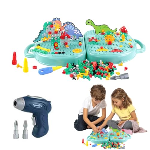 Samuliy Schraubenzieher-Spielzeugset für Kinder,Schraubendreher-Spielzeugset für Kleinkinder | Technisches Spielzeug | Robustes, Dickes, schönes Holz-Schraubendreher-Brett-Set, Kindergarten, von Samuliy