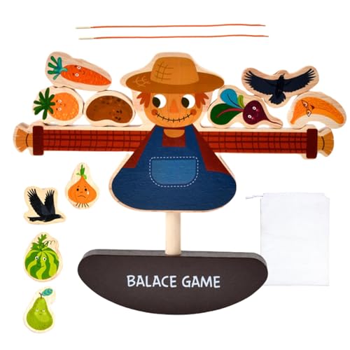 Scarecrow Tower Stack Game, Block Tumble Stacking Game, Buntes Balance Tower Stacking Toys, Lustige Vorschulunterrichtsaktivität, frühes Lernenstool für, Mädchen, Mädchen von Samuliy