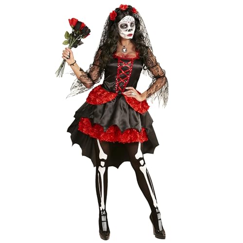 W WIDMANN MILANO Party Fashion - Kostüm Braut, Dia De Los Muertos, Kleid, Tag der Toten, Halloween von W WIDMANN MILANO Party Fashion