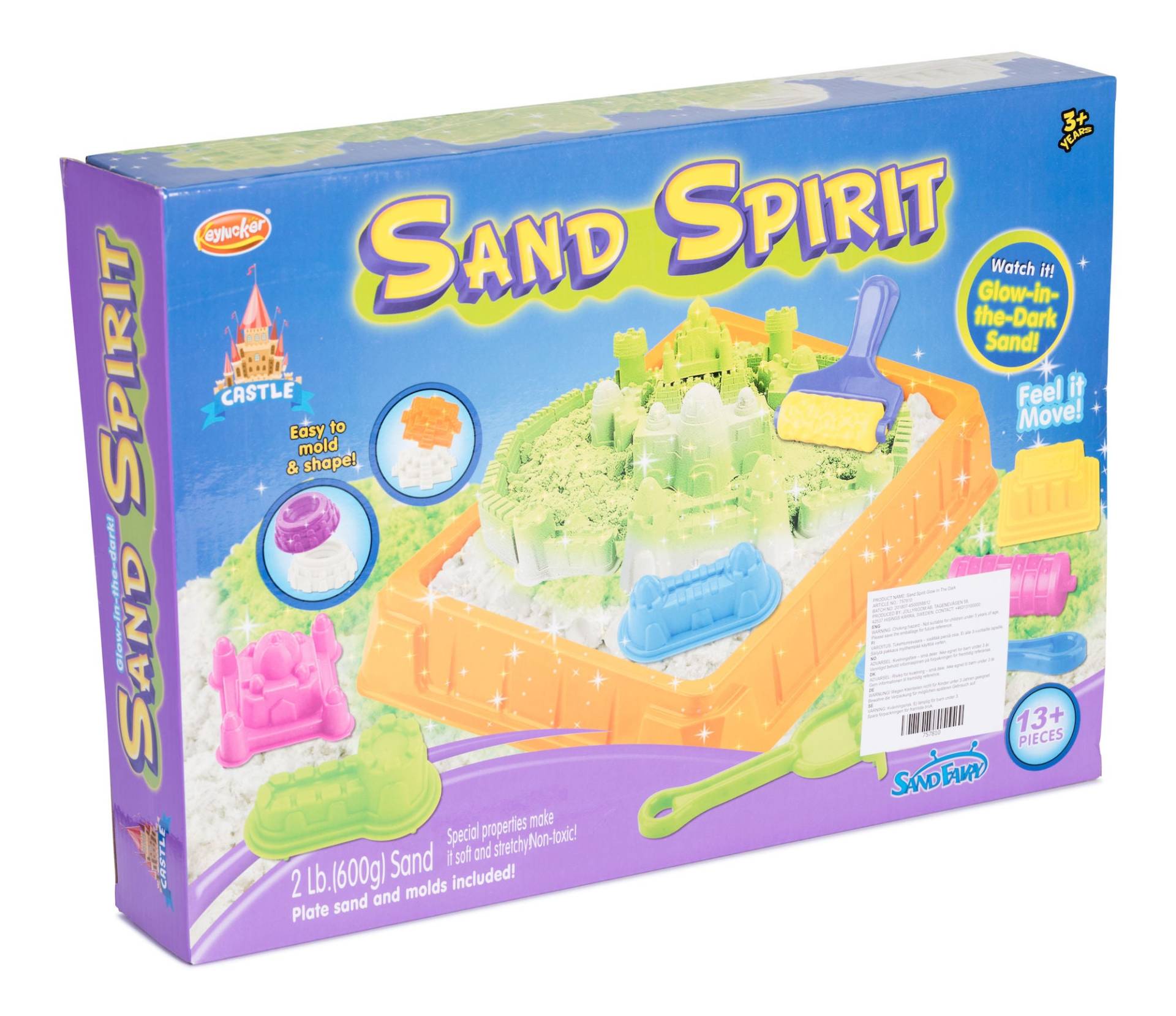 Sand Spirit Spielset Selbstleuchtendes Schloss von Sand Spirit