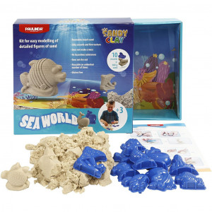 Sandy Clay®, Natur, Sea World, 1 Set von Sandy Clay®