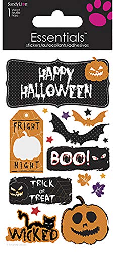 Sandylion Happy Halloween Essential Handmade Sticker Sandylion Happy Halloween Essential Handmade Sticker von Sandylion