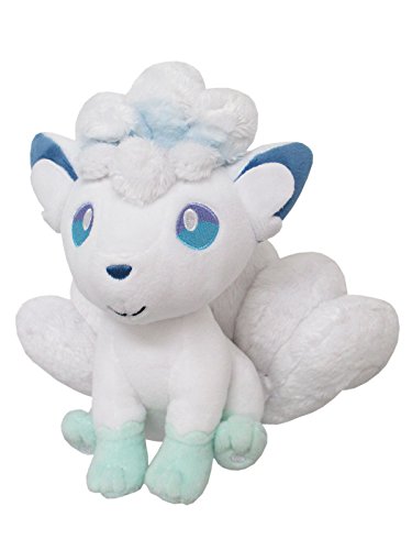 Sanei Boeki Pokemon All Star Collection PP61 Alolan Vulpix Plüschtiere 19 cm von Sanei