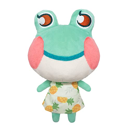 Sanei Animal Crossing Lily Lili Liliane Gigliola (S) Plüschtier, 17 cm, DP24, All Star Collection von Sanei