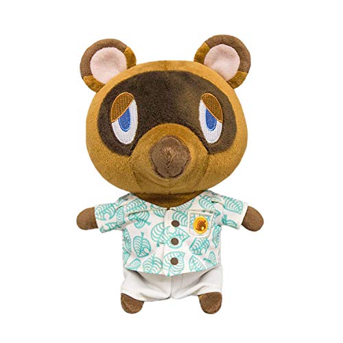 Sanei Boeki Animal Crossing Tom Nook Tanukichi New Horizons Atsumare Plüschtier, 17 cm (S) DPA02 von Sanei