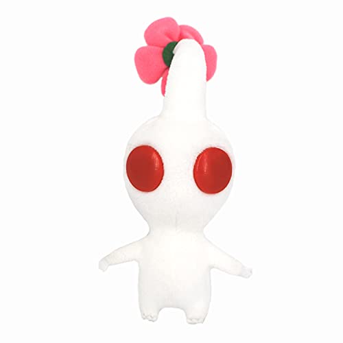 Sanei Boeki Pikmin All Star Collection White Pikmin Plush 11cm PK09 von Sanei