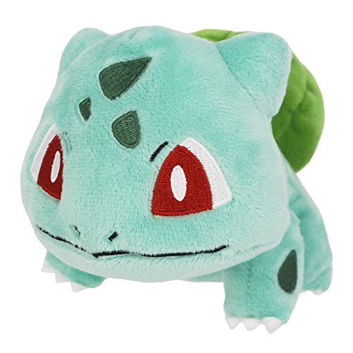 Sanei Pokemon All Star Series PP17 Bulbasaur, gefüllter Plüsch, 10,2 cm von Sanei