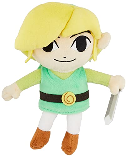 Sanei The Legend of Zelda The Wind Waker 17,8 cm HD Link Plüsch von Sanei