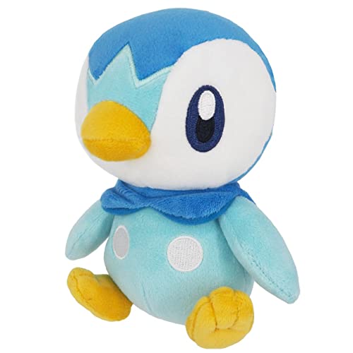 Unbekannt Sanei Pokemon All Star Collection PP89 Piplup 6" Stuffed Plush von Sanei