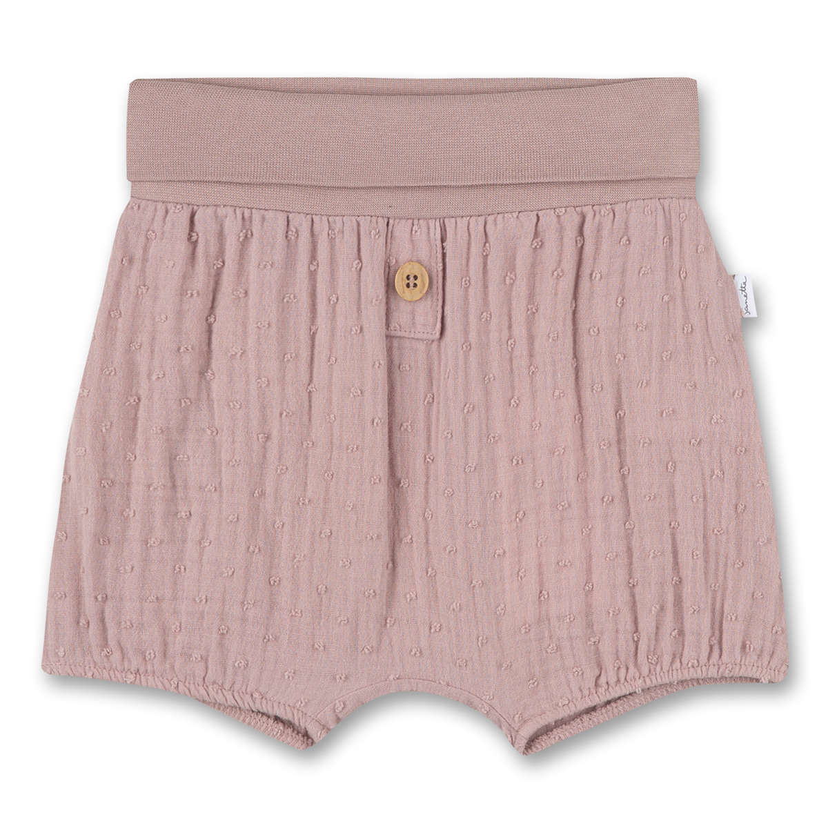 Sanetta Pure - Shorts Baby Musselin hellrosa 86 von Sanetta Pure