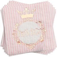 Prinzessin Servietten im 20er Pack, 25cm x 25cm von Santex