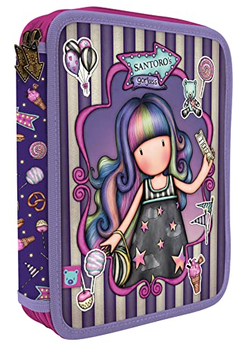 Santoro 688GJ24 Gorjuss Fairground Doppel-Bleistift Up and Away, 46 Stück, 18,1 x 23,2 x 4 cm, Mehrfarbig von Santoro