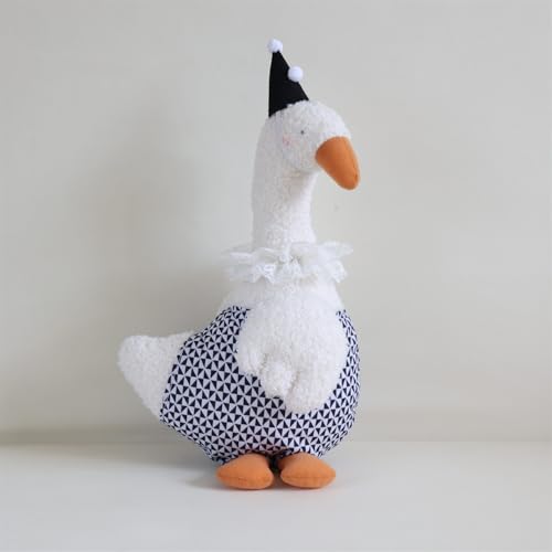 Sarah Duke Kuscheltier Plüsch Gans, Gans Plüschtiere Spielzeug, Weich Süßes Gans Kuscheltier, Niedliches Gans-Stofftier-Plüsch-Kissen für Erwachsene und Kinder Geschenke (47cm) von Sarah Duke