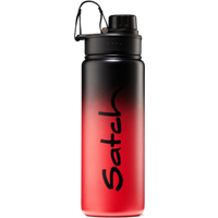 SATCH 01017-90242-10 Trinkflasche Black Graffiti von Satch