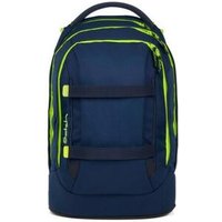 SATCH 01322-10022-10 Toxic Yellow Pack Schulrucksack Einzeln, dunkelblau von Satch