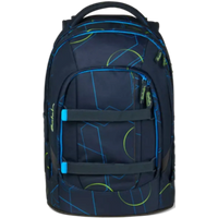 SATCH 01322-90185-10 Blue Tech Pack Schulrucksack Einzeln, dunkelblau von Satch