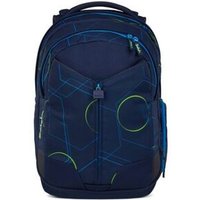 SATCH 01329-90185-10 Blue Tech Match Schulrucksack Einzeln, dunkelblau von Satch