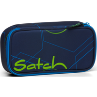 SATCH SAT-BSC-001-9TS satch Pencil Box Blue Tech dark blue, green von Satch