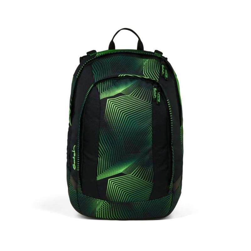 SATCH Schulrucksack AIR, Satch Designs Seismic Green SATCH Schulrucksack AIR, Satch Designs Seismic Green von Satch