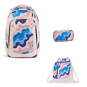 Satch Match Candy Clouds 3tlg Schulrucksack-Set von Satch