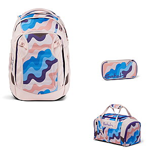 Satch Match Candy Clouds 3tlg Schulrucksack-Set von Satch