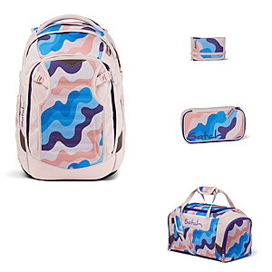 Satch Match Candy Clouds 4tlg Schulrucksack-Set von Satch