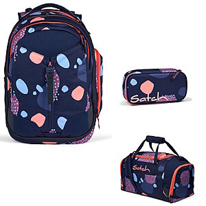 Satch Match Coral Reef 3tlg Schulrucksack-Set von Satch