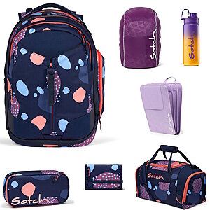 Satch Match Coral Reef 7tlg Schulrucksack-Set von Satch