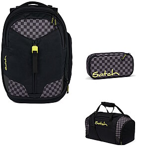 Satch Match Dark Skate 3tlg Schulrucksack-Set von Satch