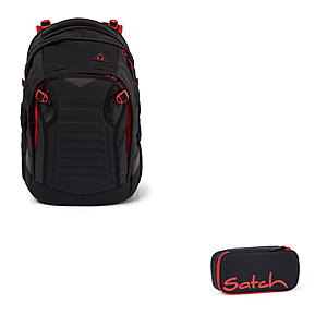 Satch Match Fire Phantom 2tlg Schulrucksack-Set von Satch