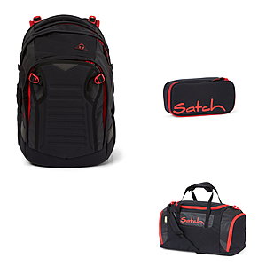 Satch Match Fire Phantom 3tlg Schulrucksack-Set von Satch