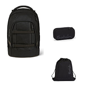 Satch Pack Black jack 3tlg Schulrucksack-Set von Satch