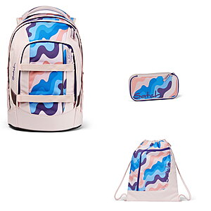 Satch Pack Candy Clouds 3tlg Schulrucksack-Set von Satch