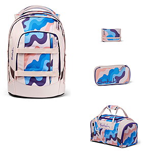 Satch Pack Candy Clouds 4tlg Schulrucksack-Set von Satch