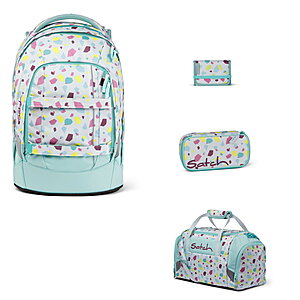 Satch Pack Dreamy Mosaic 4tlg Schulrucksack-Set von Satch