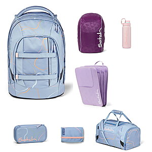 Satch Pack Vivid Blue 7 tlg. von Satch