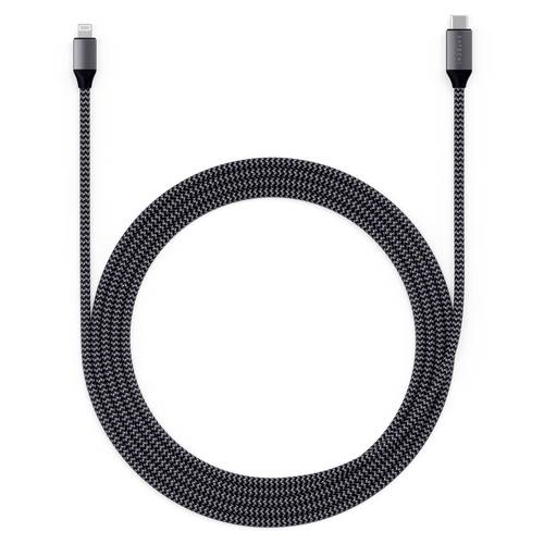 Satechi Apple iPad/iPhone/iPod Kabel [1x USB-C® - 1x Lightning] 1.8m Anthrazit von Satechi