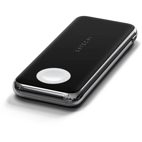 Satechi Quatro Wireless Powerbank 10000 mAh Qi Wireless Charging USB-A, USB-C® Schwarz von Satechi