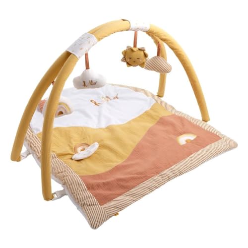 Sauthon Krabbeldecke für Babys | Krabbelbogen Baby | Sunlight | Matte mit Tragetasche | Geschenk zur Geburt Sauthon Krabbeldecke für Babys | Krabbelbogen Baby | Sunlight | Matte mit Tragetasche | Geschenk zur Geburt von Sauthon