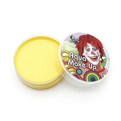 Savahe Gelbes Aqua Make-Up / Karneval Fasching Halloween Schminke 17g von Savahe