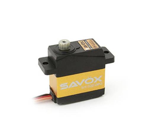 Savöx Low-Profile-Servo SH-0264MG+ Digital-Servo Getriebe-Material: Metall Stecksystem: JR von Savöx