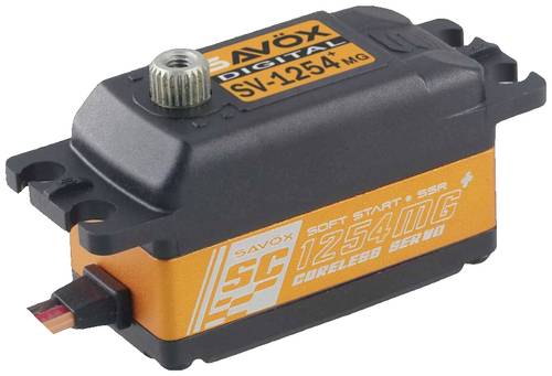 Savöx Low-Profile-Servo SV-1254MG+ Digital-Servo Getriebe-Material: Metall Stecksystem: JR von Savöx