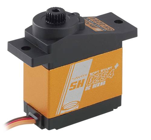 Savöx Mini-Servo SH-0254 + Digital-Servo Getriebe-Material: Metall Stecksystem: JR von Savöx