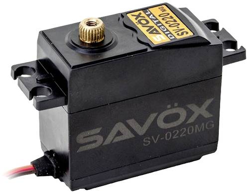 Savöx Standard-Servo SV-0220MG+ Digital-Servo Getriebe-Material: Metall Stecksystem: JR von Savöx