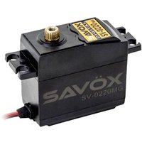 Savöx Standard-Servo SV-0220MG+ Digital-Servo Getriebe-Material: Metall Stecksystem: JR von Savöx