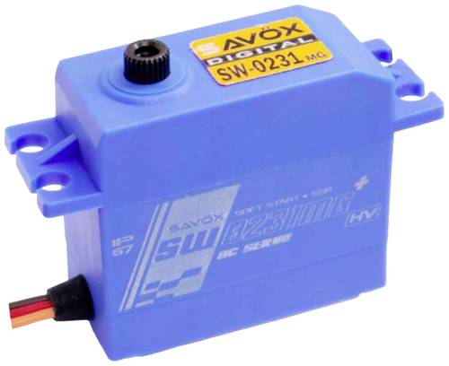 Savöx Standard-Servo SW-0231MG + Digital-Servo Getriebe-Material: Metall Stecksystem: JR von Savöx